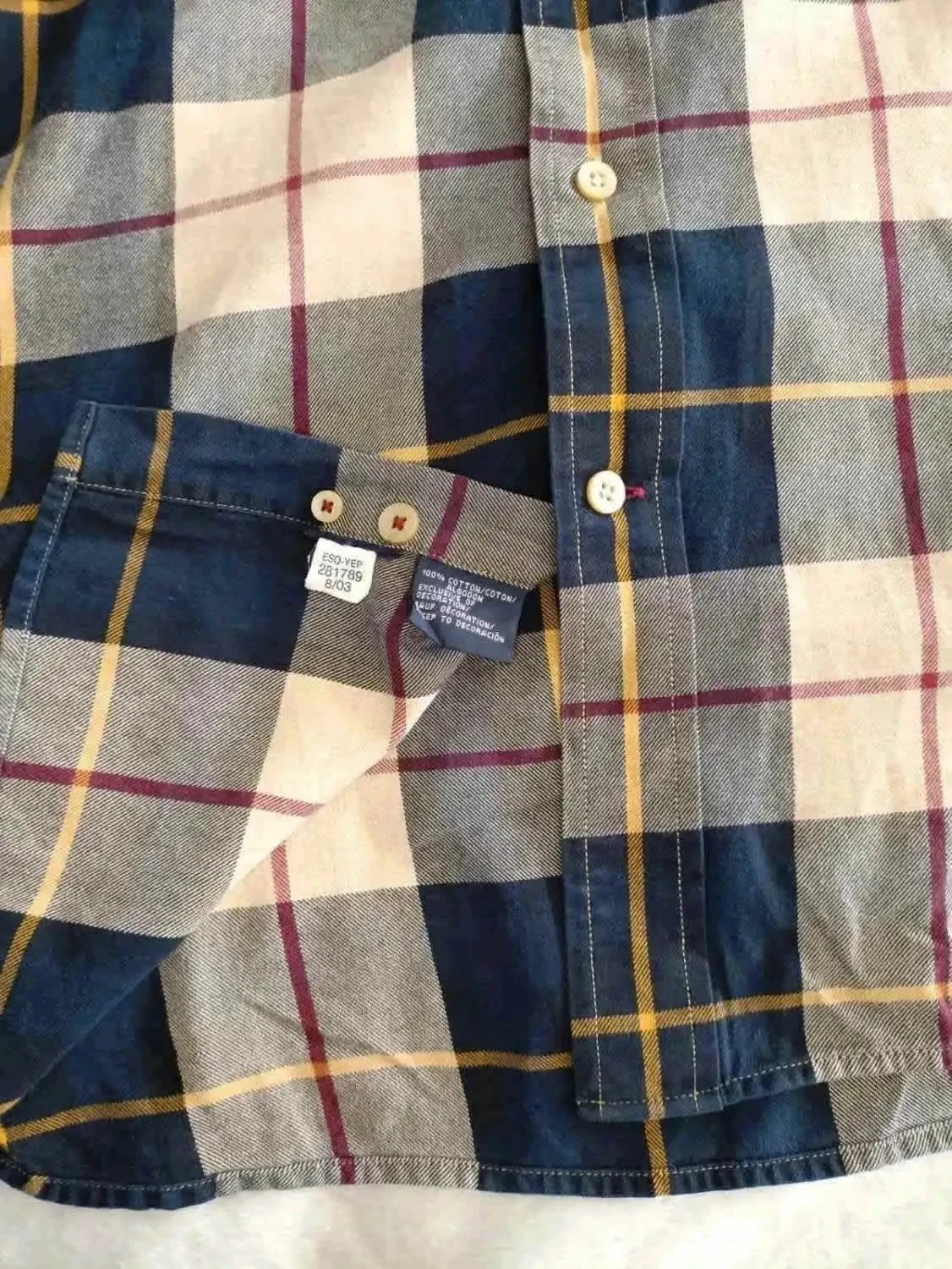 Chemise Tommy Hilfiger Vintage taille L – photo 9